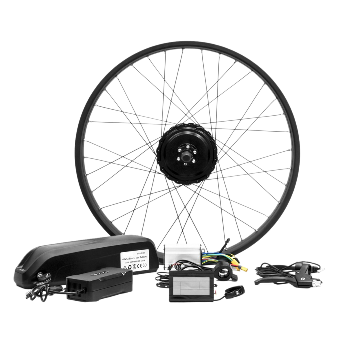 Електронабір для велосипеда 48В 750Вт FAT редукторний з літій-іонним акумулятором Panasonic 19,2Ah